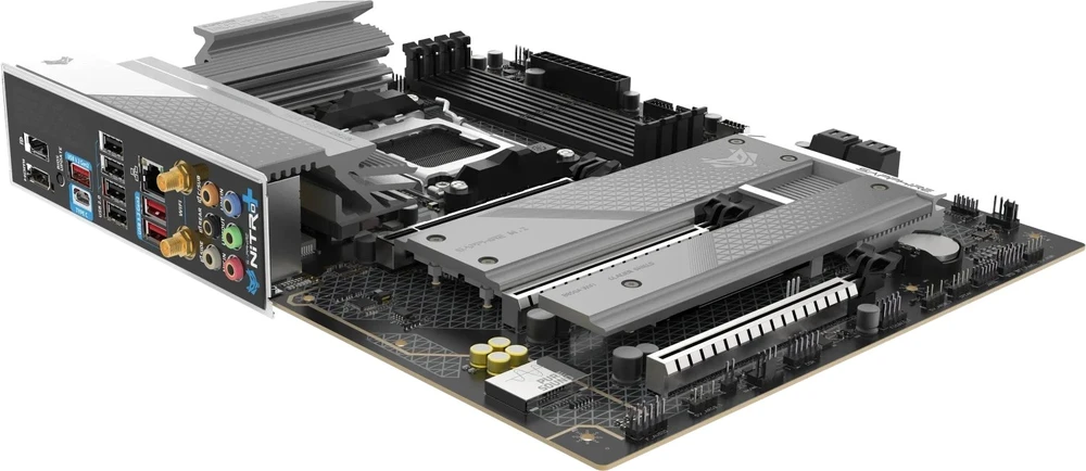 Sapphire NITRO+ B850A WIFI 7 AMD B850 Socket AM5 micro ATX pagrindinė plokštė