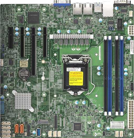 Pagrindinė plokštė Super Micro Computer SuperMicro 1200 S MBD-X12STL-F-B