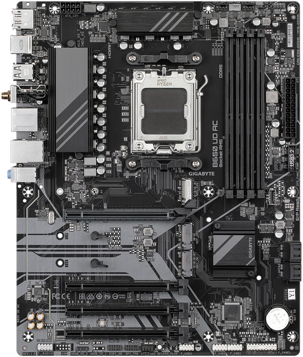Pagrindinė plokštė Gigabyte B650 UD AC