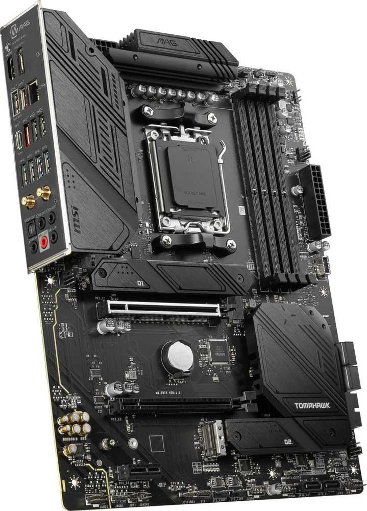 Pagrindinė plokštė MSI AMD B650/SAM5/ATX/Memory DDR5/Atminties lizdai 4/1xPCI-Express 1x/2xPCI-Express 16x/3xM.2/1xHDMI/1xDisplayPort/2xUSB 2.0/7xUSB 3.2/1xUSB-C/1xOptical S/PDIF/1xRJ45/5xAudio port