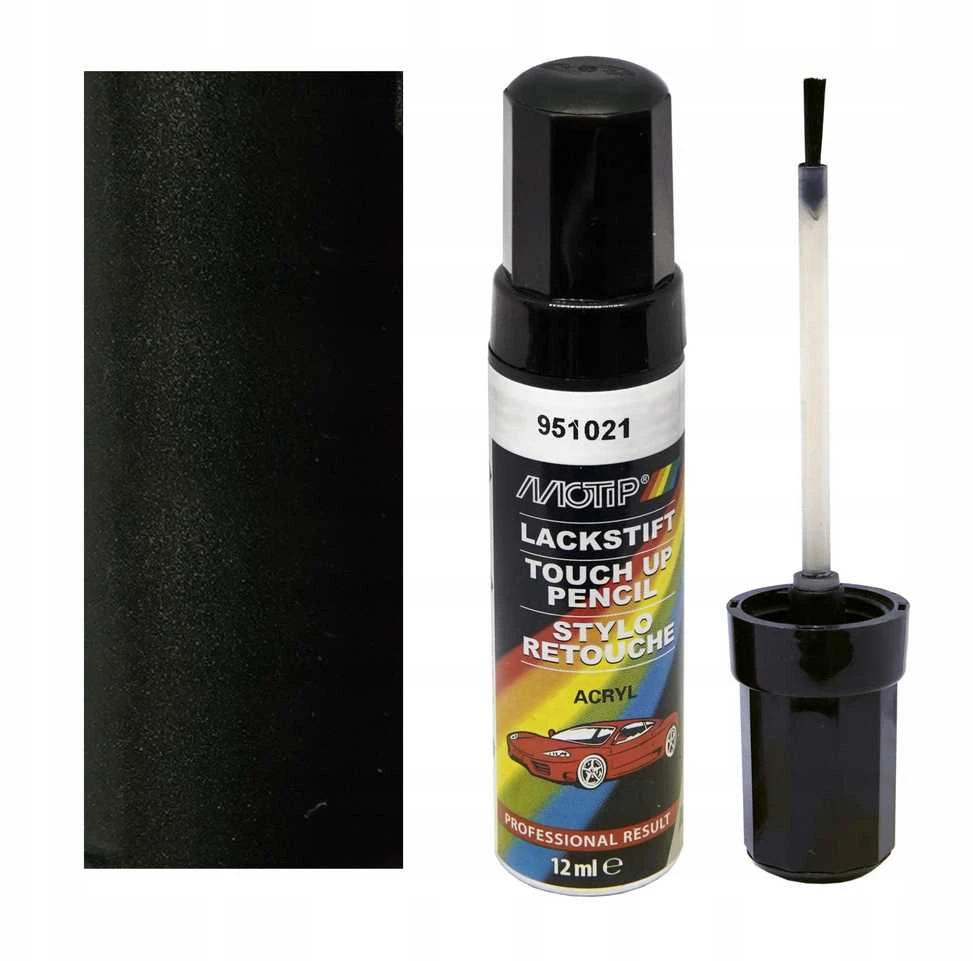 DAŽAI MOTIP 951021 JUODA METALLIC 12ML