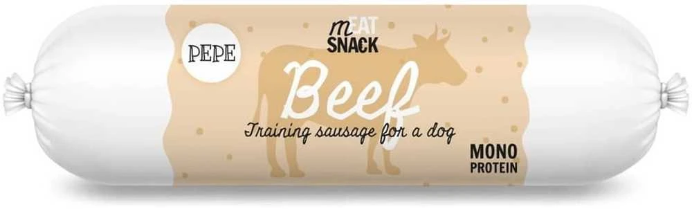 PAKA ZWIERZAKA Pepe Sausage beef - dog treat - 200g