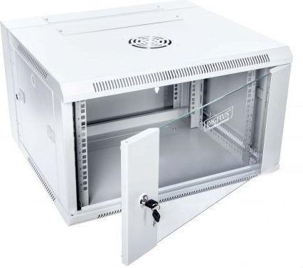 Assmann Electronic DIGITUS DN-WD19 06U/550 Sieninė spintelė 6U dviguba sekcija 600x550mm pilkas RAL 7035