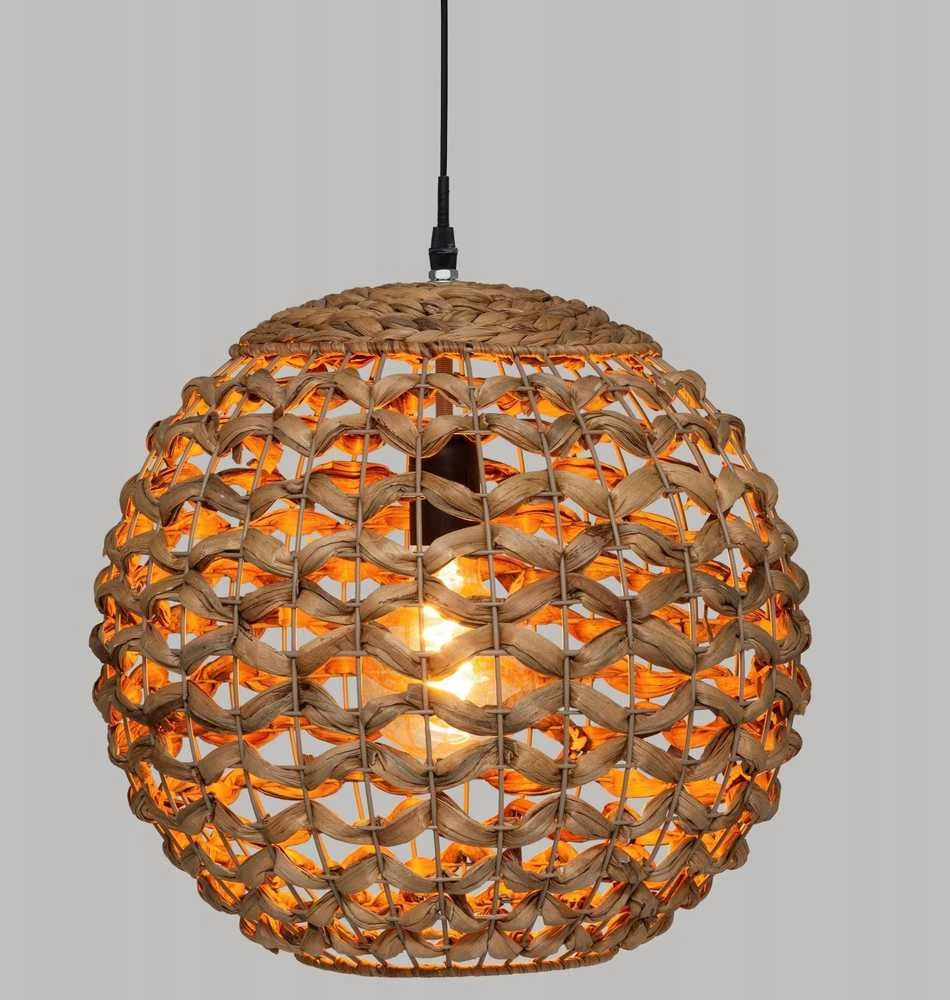 Atmosphera Lamp SAND pakabinamas šviestuvas su hiacinto gaubtu, Ø 38 cm
