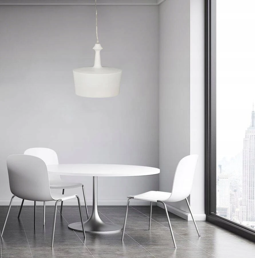 Pakabinamas šviestuvas „Bigbuy Home Pendant Lamp“ lubinis šviestuvas, pakabinamas, baltas, Ø 31 cm