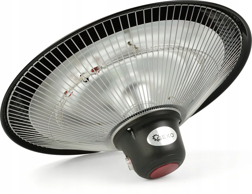 Pakabinamas šviestuvas Geko Infraraudonųjų spindulių šildytuvas su nuotolinio valdymo pultu 1500 W (1)