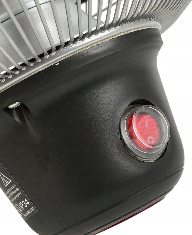 Pakabinamas šviestuvas Geko Infraraudonųjų spindulių šildytuvas su nuotolinio valdymo pultu 1500 W (1)