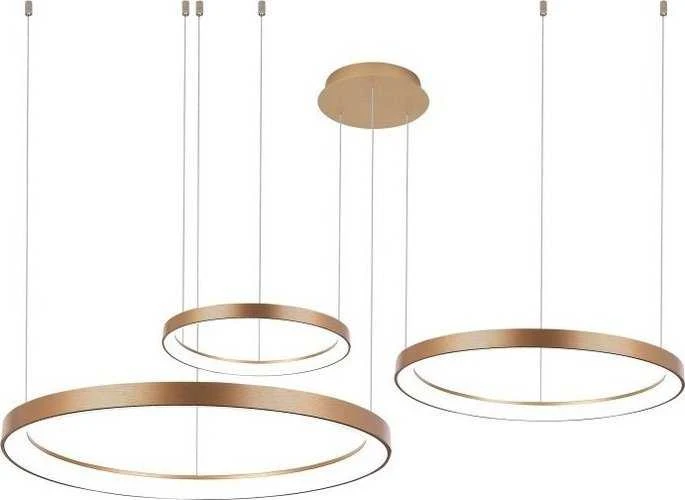 Pakabinamas šviestuvas Azzardo LED pakabinamas šviestuvas Agnes AZ5026 120W kintamos auksinės spalvos