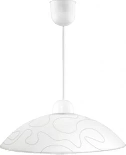 Pakabinamas šviestuvas Candellux MALIBU 40 Pakabukas 1X60W E27 Baltas