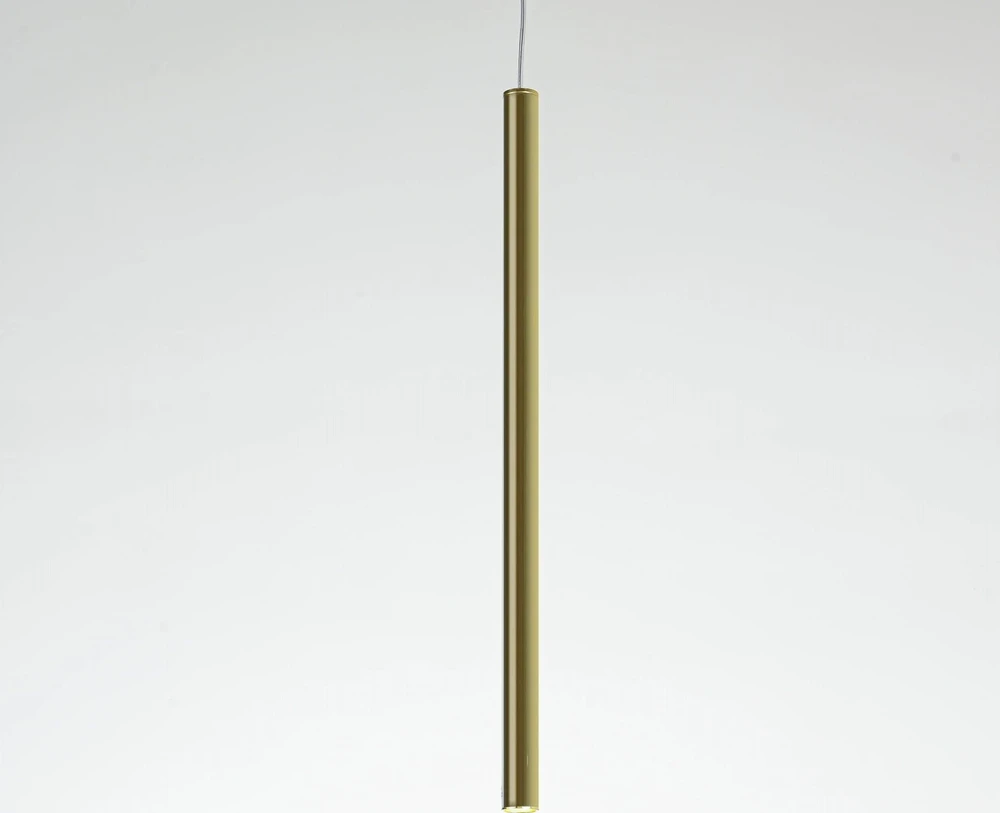 „Light Prestige Lungo LP-894/1P GD“ pakabinamas šviestuvas, 1x5W G9, auksinis