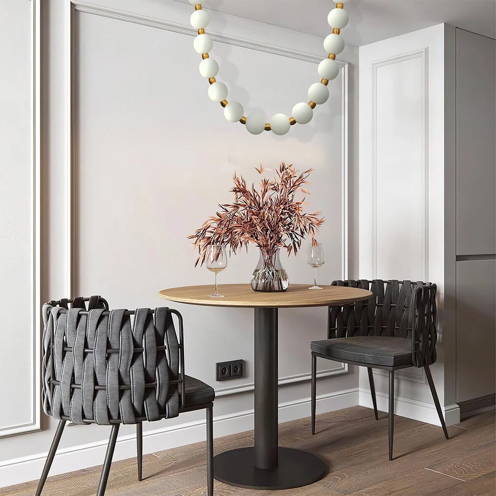 Pakabinamas šviestuvas Lampa wisząca Light Prestige Dorado Rope 3m 20W LED CCT 3000K/4000K/6000K 1228lm/1228lm/1271lm auksinė (LIGHTLP002/3MCCT)