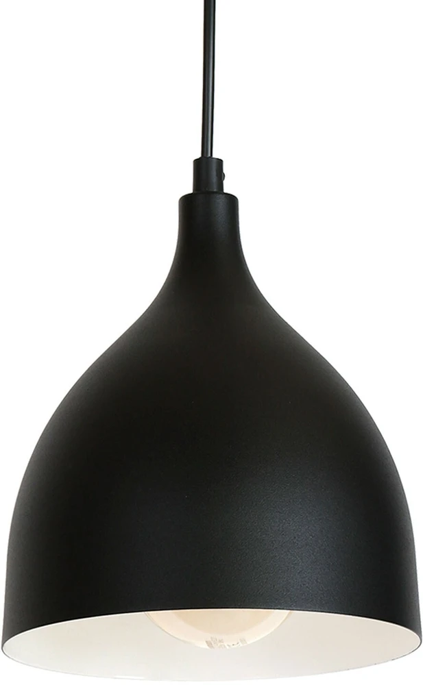 Pakabinamas šviestuvas Luminex Kabanti lempa Kabanti pakabinama šviestuvas Luminex Noak 2x60W E27 juoda 6222