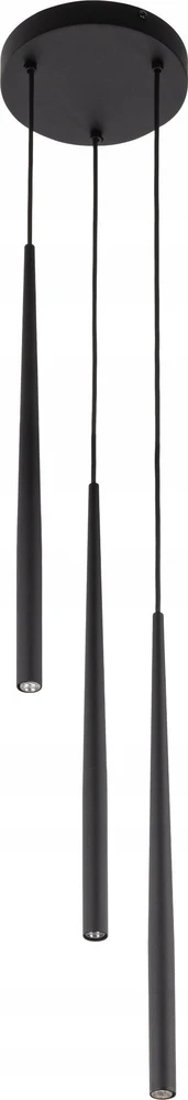 Pakabinamas šviestuvas TK Lighting LAMP PENDANT PIANO G9 3X8W BK
