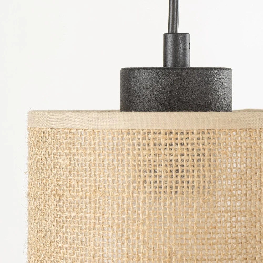 Pakabinamas šviestuvas TK Lighting pakabinama lempa „Jute“ pakabinama lempa 4954