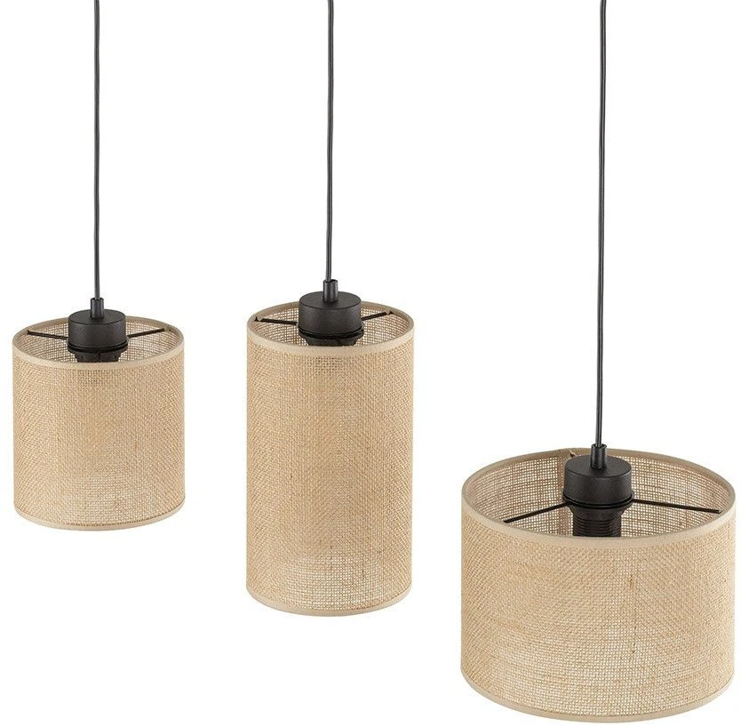 Pakabinamas šviestuvas TK Lighting pakabinama lempa „Jute“ pakabinama lempa 4954