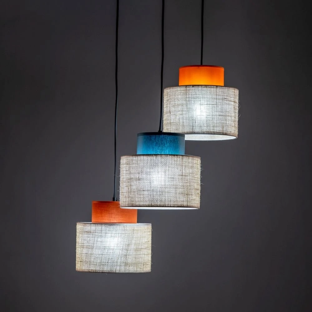 TKKRYWULT pakabinamas šviestuvas DUO JUTA MIX 2759 TK Lighting pakabinamas šviestuvas