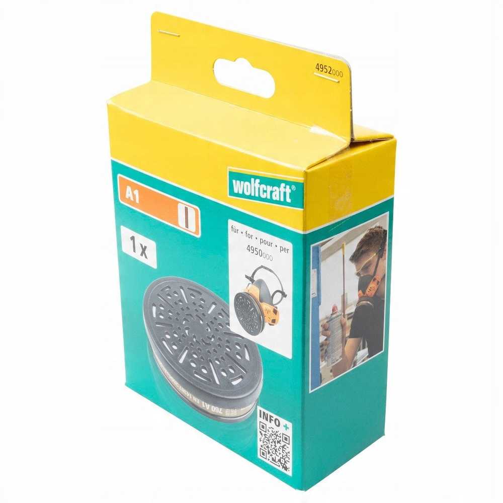 Wolfcraft Atsarginis filtras - A1 iki 4950000