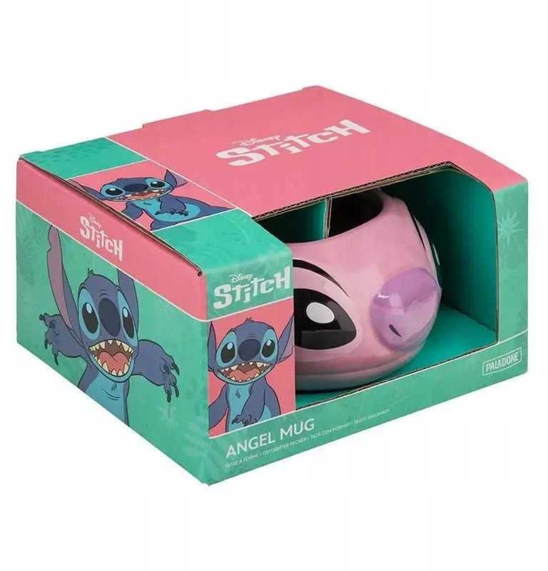 Paladone Piramidės formos Disney Stitch angelo formos 3D puodelis