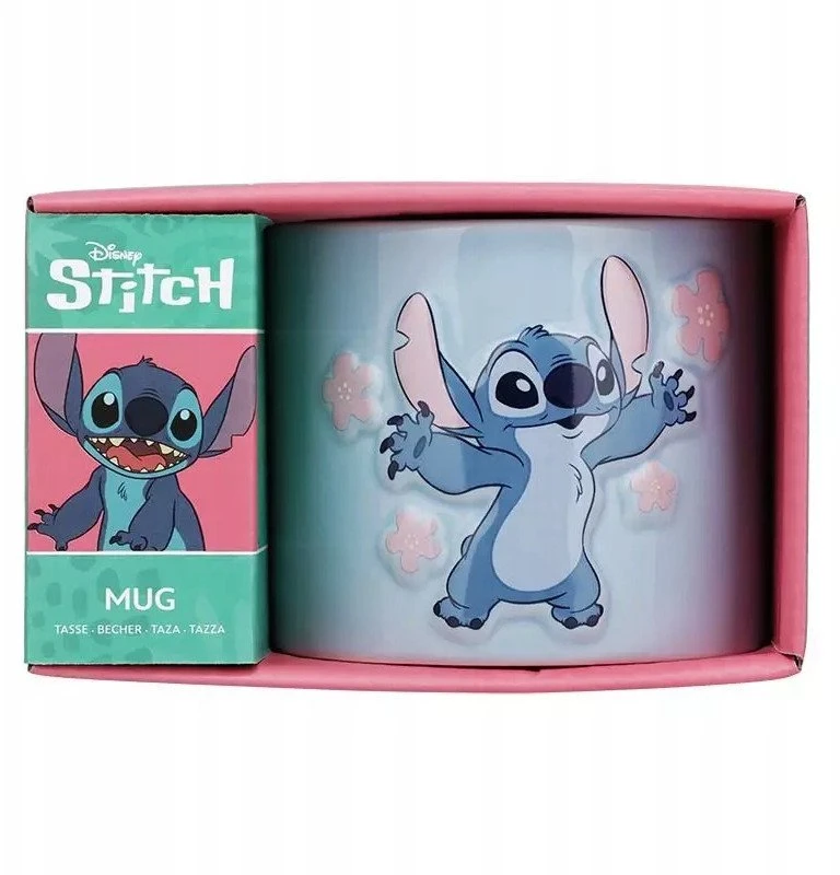 Paladone Disney Puodelis - Stitch | Reljefinis 400 ml