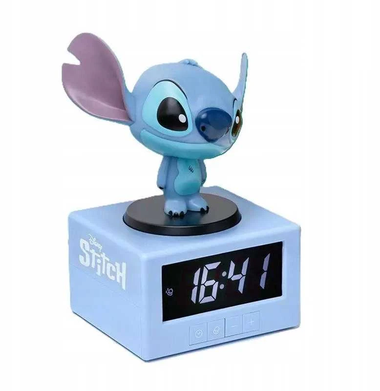 Paladone Stitch skaitmeninis žadintuvas su naktine lempute