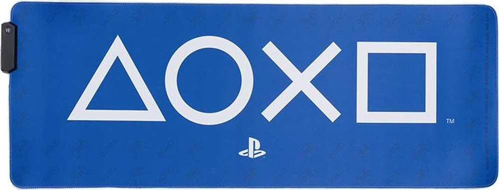 Pelė Paladone „Playstation“ šviečiantis stalo kilimėlis