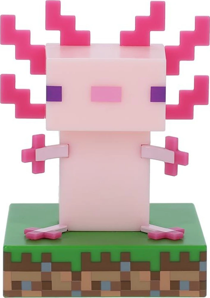 Paladone Minecraft Axolotl Icon lempa