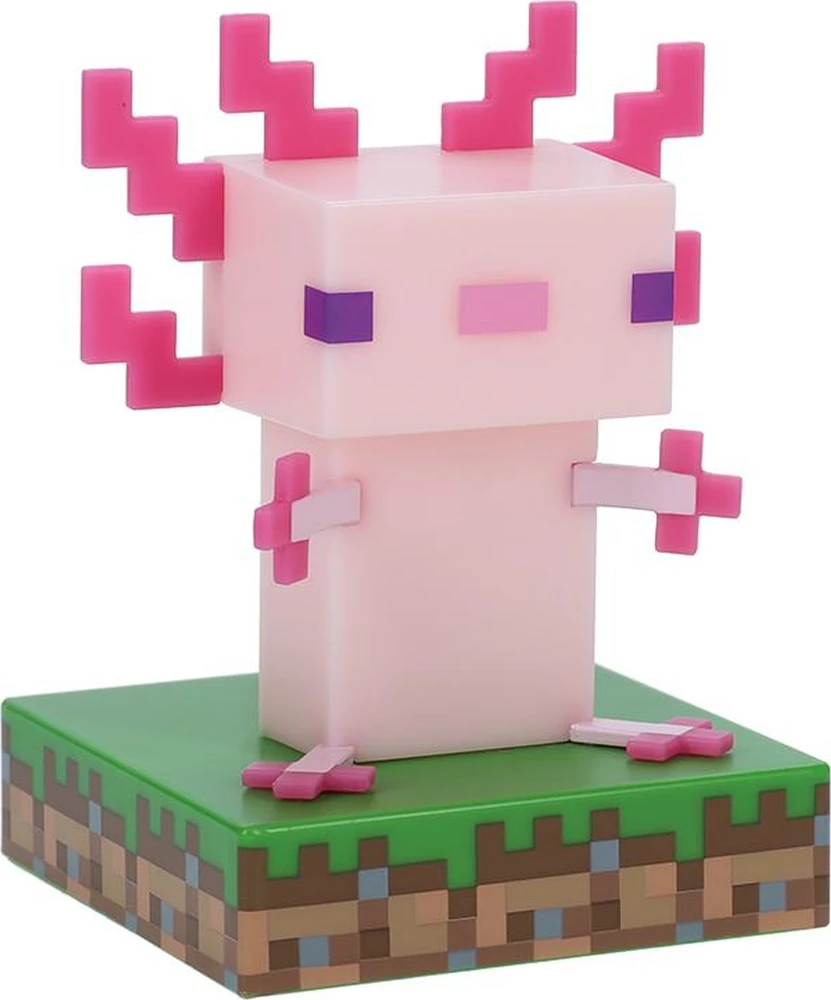 Paladone Minecraft Axolotl Icon lempa