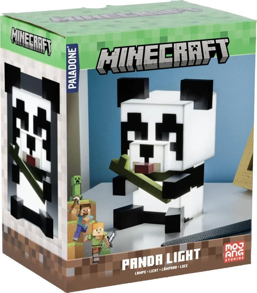 Paladone Šviestuvas - PP Minecraft Panda 11cm