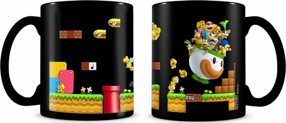 Pyramid Super Mario Gold Coin Rush puodelis| Reaguojantis į karštį 315ml