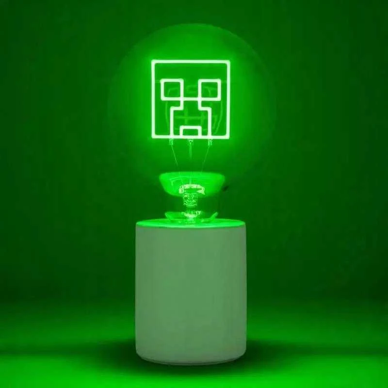 Paladone Minecraft Neon LED Lemputė Creeper