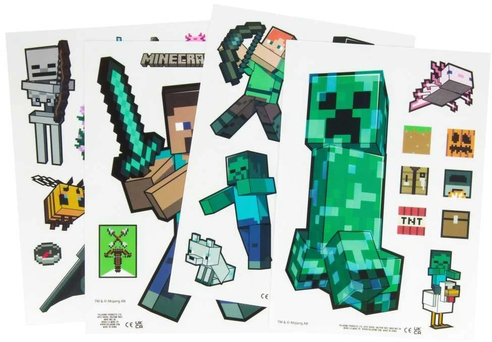 Paladone PALADON Minecraft dekoratyviniai langų lipdukai