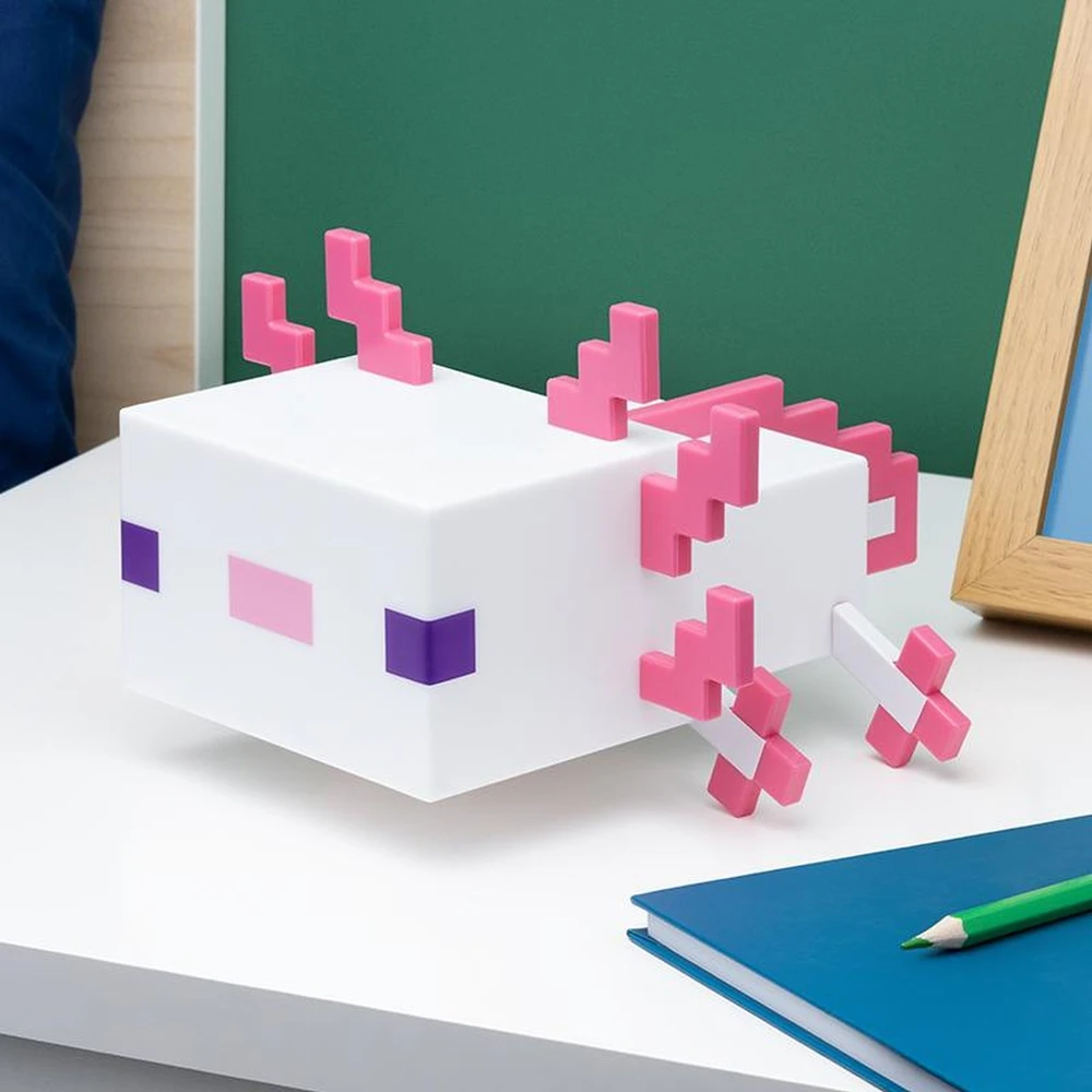 Paladone Minecraft Axolotl lempa