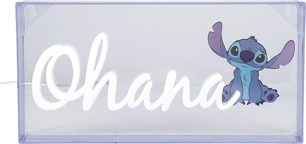 Paladone Stitch Ohana LED neoninė lemputė