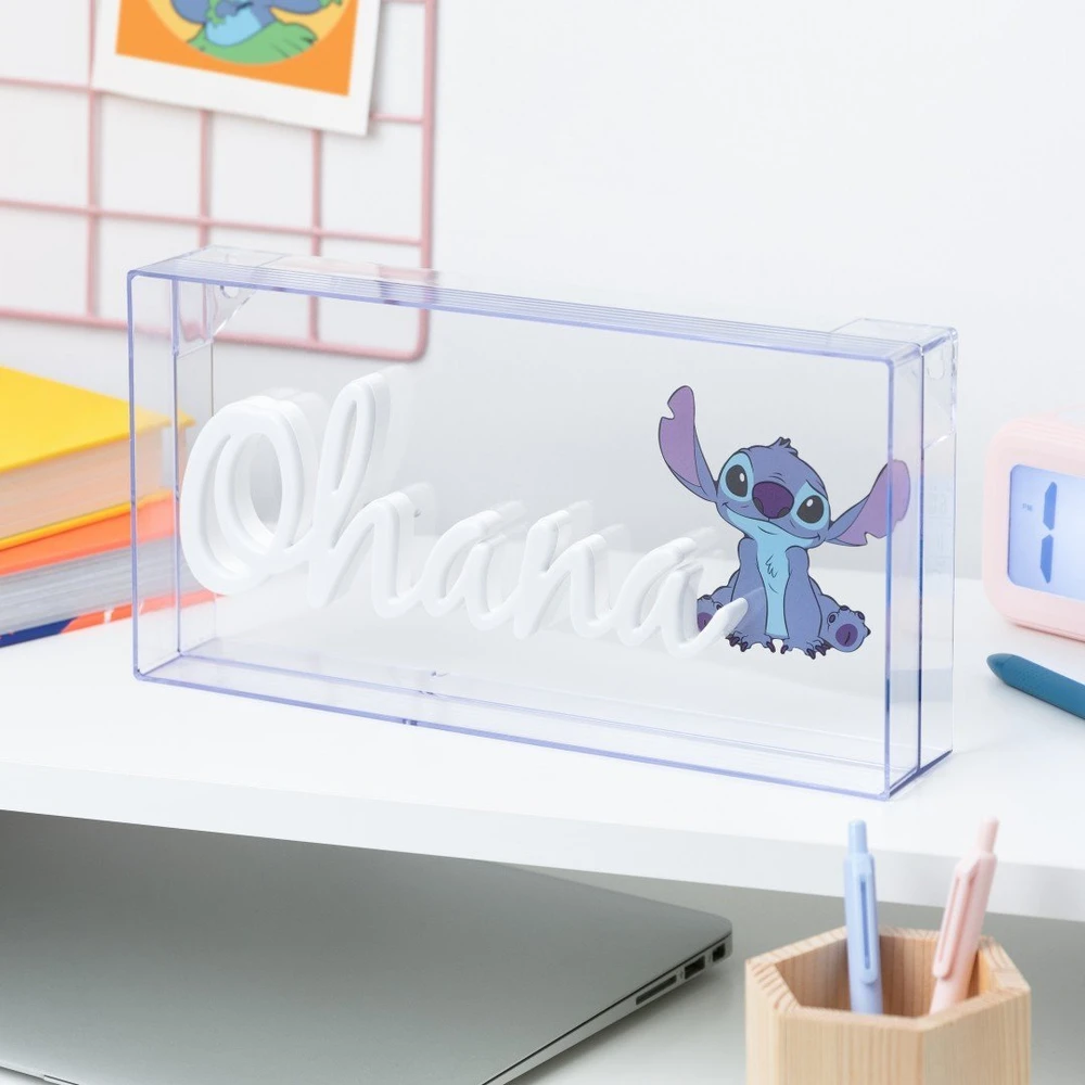 Paladone Stitch Ohana LED neoninė lemputė