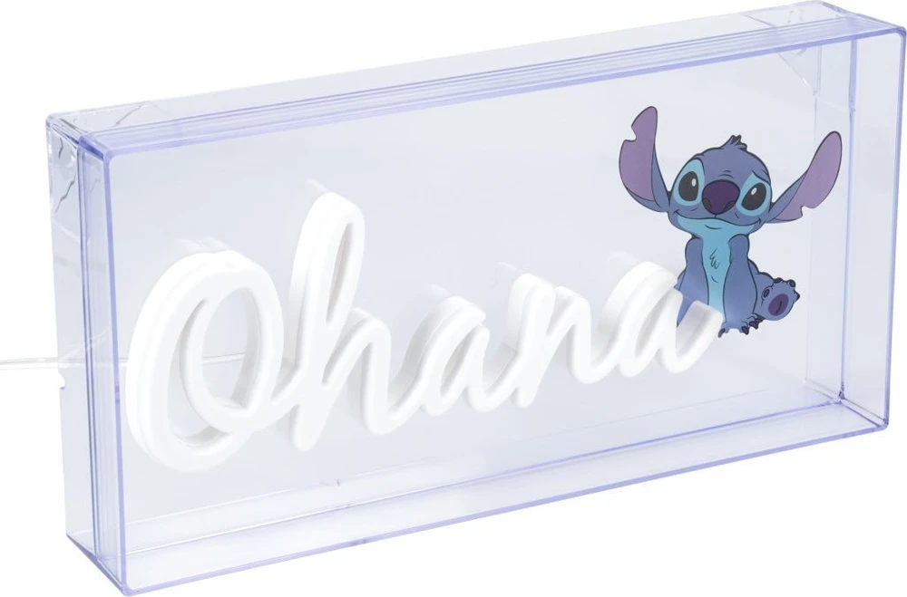 Paladone Stitch Ohana LED neoninė lemputė