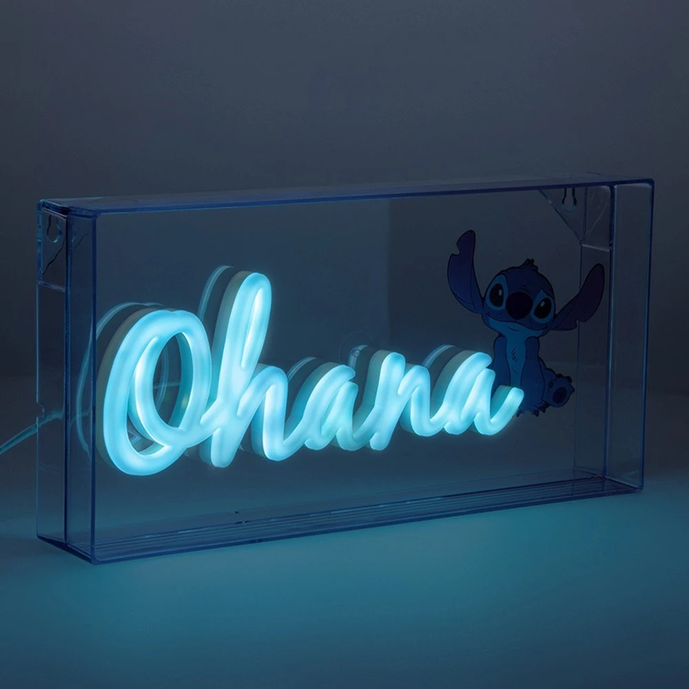 Paladone Stitch Ohana LED neoninė lemputė