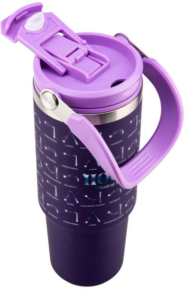 Paladone Haris Poteris - Hogvartso burtų termo puodelis su viršutine rankena (900 ml)
