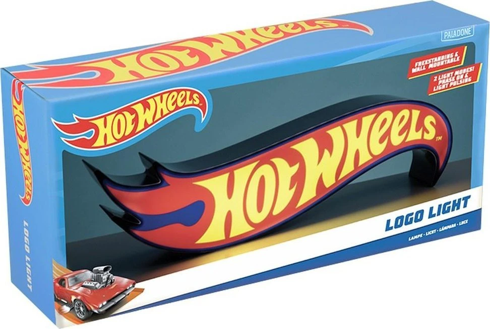 Paladone „Hot Wheels“ formos logotipo šviesa