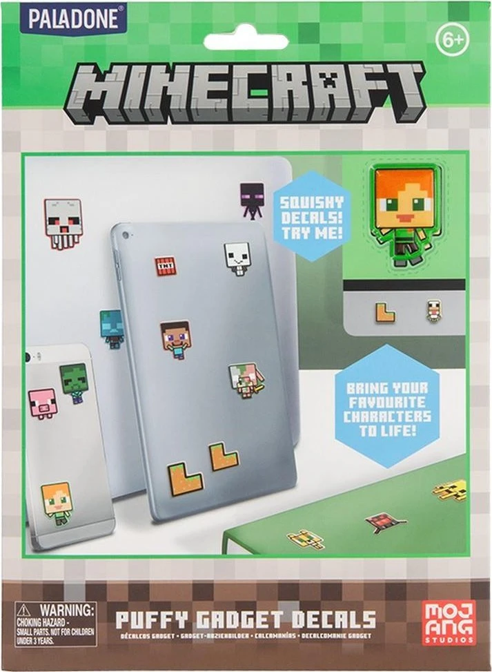 Paladone PALADONE Minecraft dekoratyviniai lipdukai