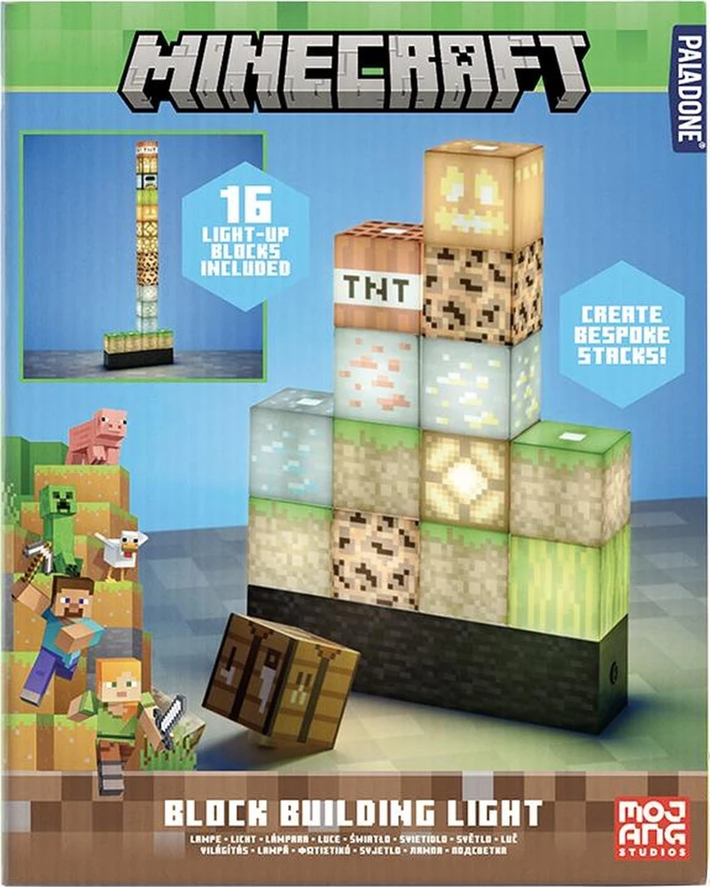 Paladone PP MINECRAFT BLOCK BUILDING LIGHT