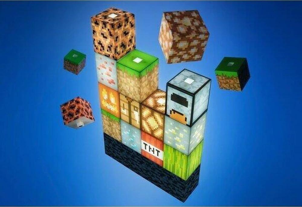 Paladone PP MINECRAFT BLOCK BUILDING LIGHT