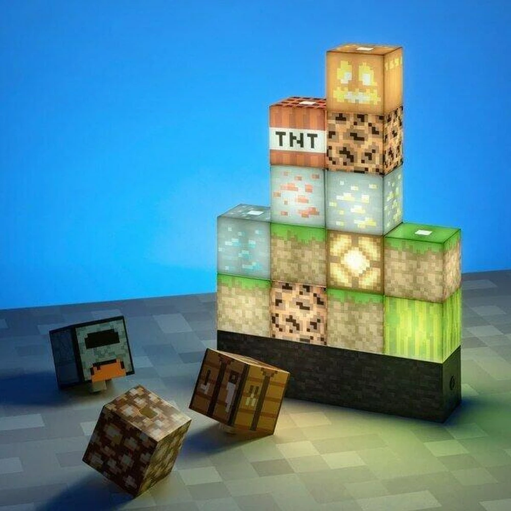Paladone PP MINECRAFT BLOCK BUILDING LIGHT