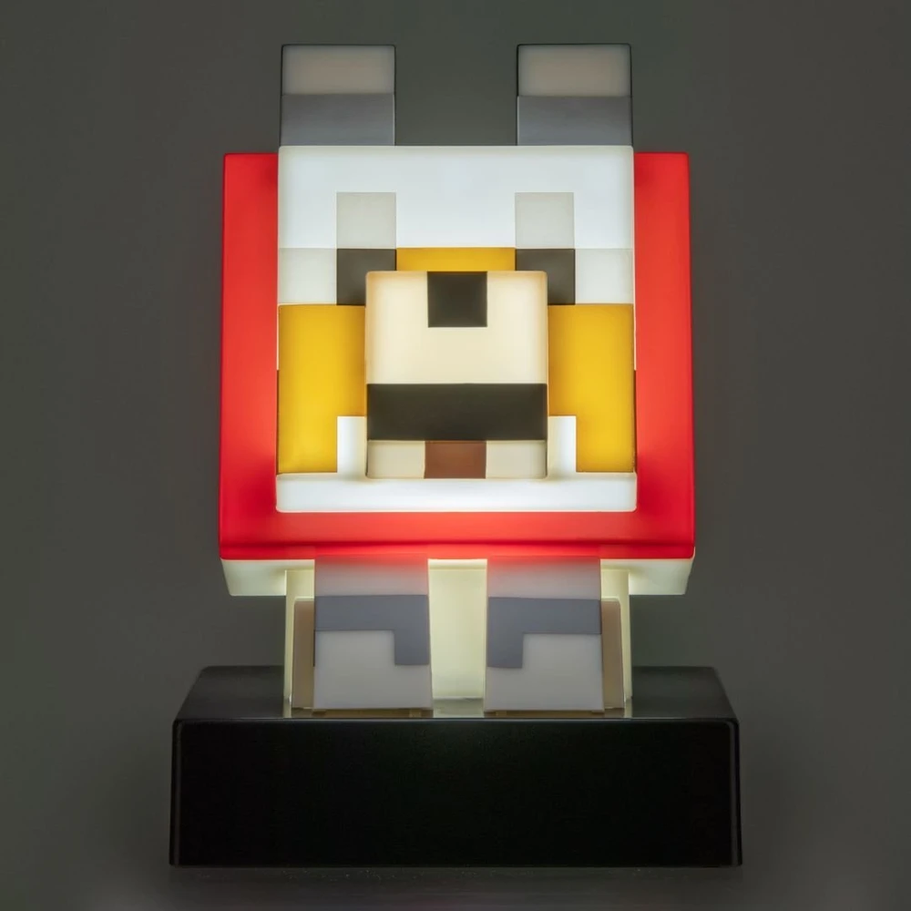 Paladone Minecraft Wolf Icon Lempa