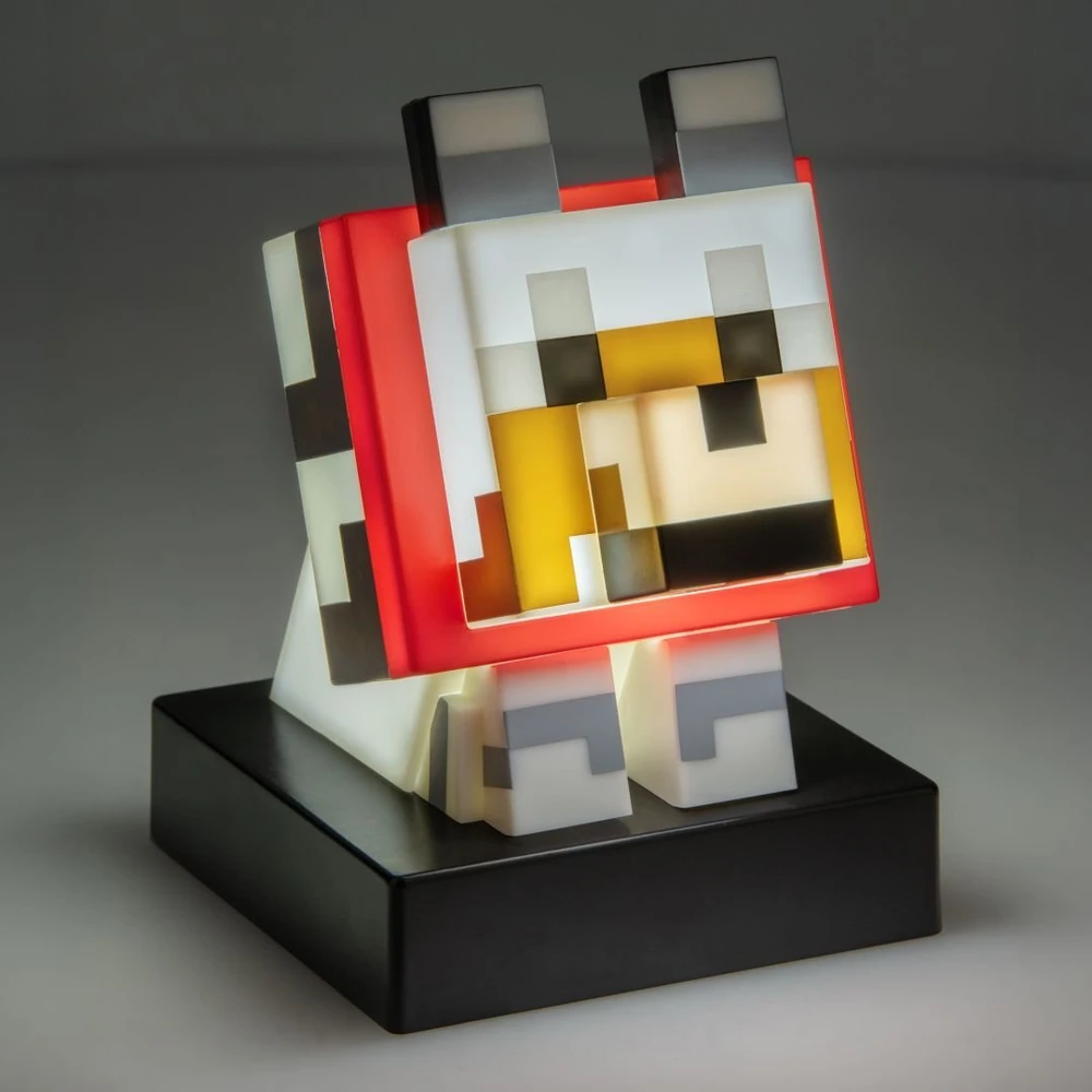 Paladone Minecraft Wolf Icon Lempa