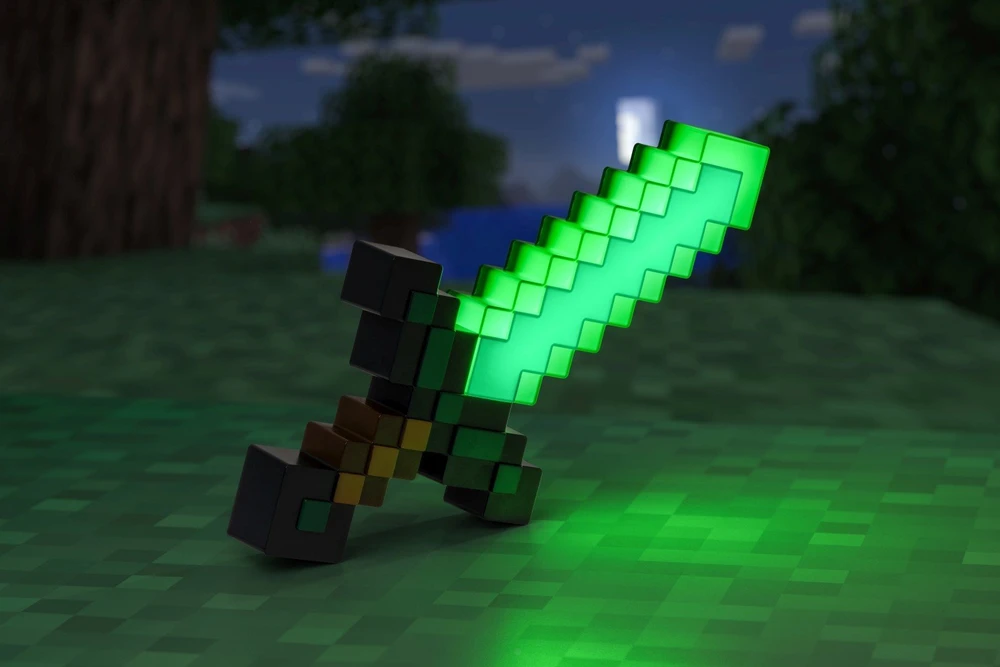 PALADONE Minecraft deimantinio kardo lempa