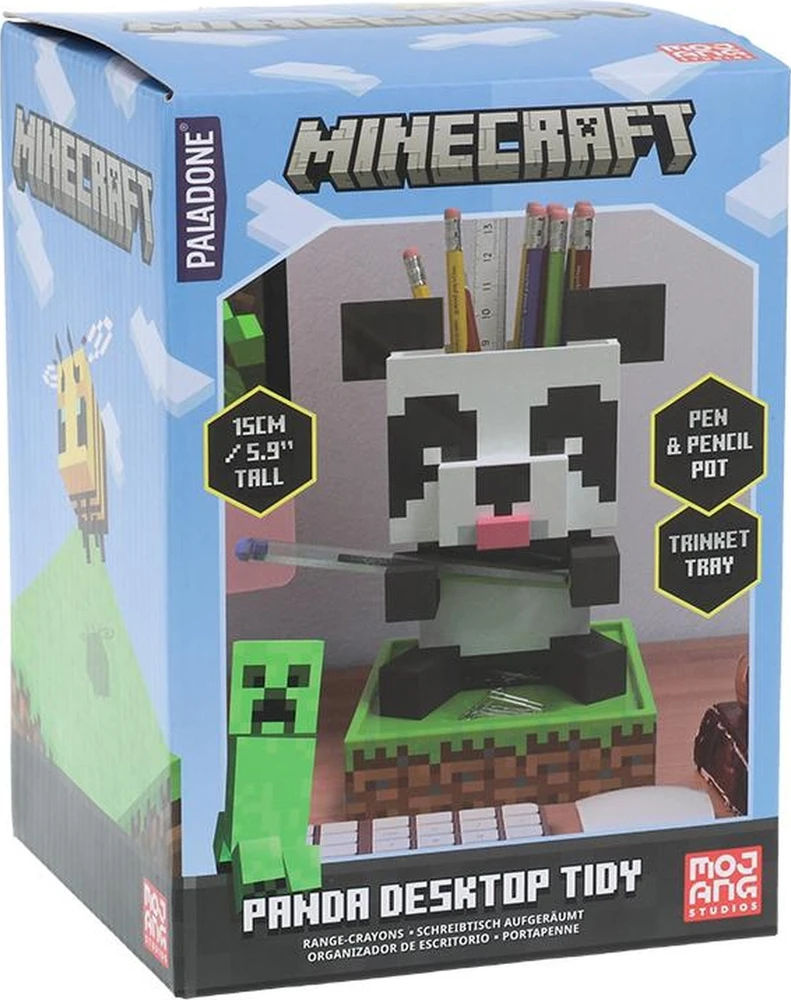 Paladone Minecraft Panda Desktop Pieštukas Holder