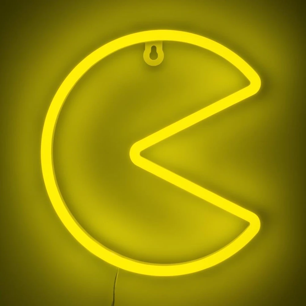 Sieninis šviestuvas Paladone Pac Man sieninis neoninis LED šviestuvas