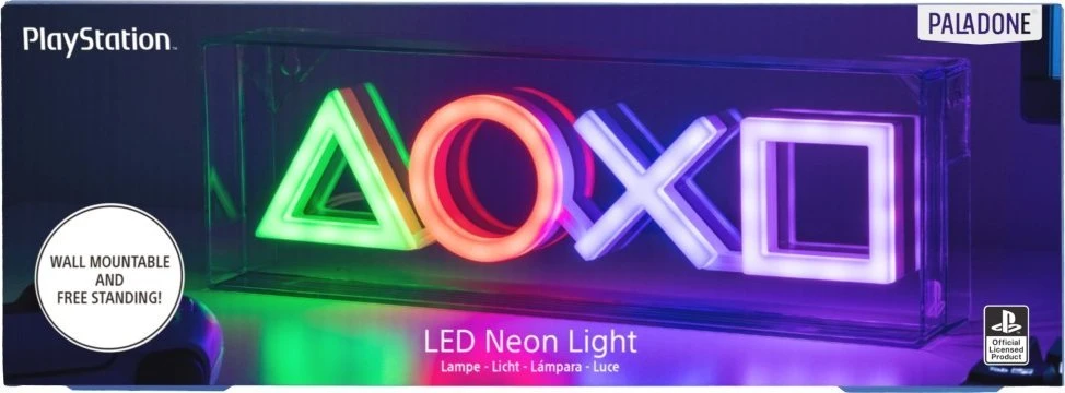 Paladone „Playstation“ LED neoninė lemputė