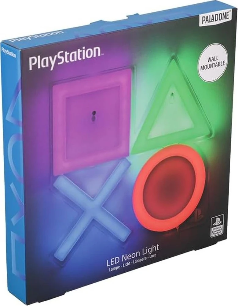 Paladone Playstation LED Neon lempa (pakabinama ant sienos) | 25 cm
