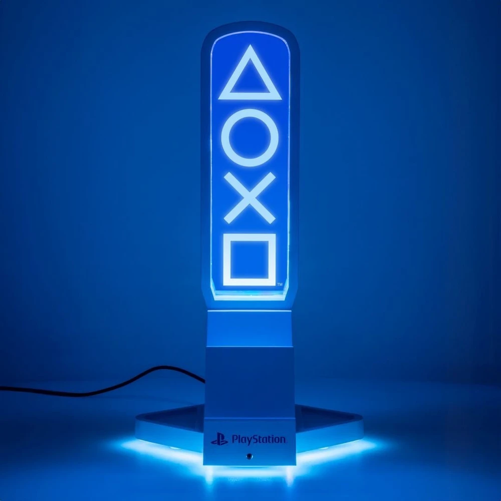 Paladone „Playstation“ stalo ausinių stovas su šviesa